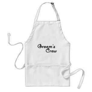 Groom's Crew Standard Apron