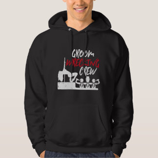 Grooms Crew Wedding Bucks Groom Groomsmen Bachelor Hoodie