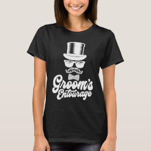 Groom's Entourage Bachelor Party Groomsmen  Ideas T-Shirt