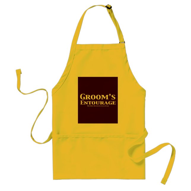 Groom's Entourage Gifts Standard Apron (Front)