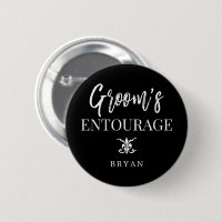 Groom's Entourage | Groomsmen Black