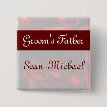"Groom's Father" - Red Rose Bouquet (2b)