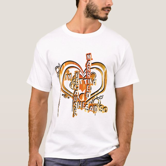 Grooms funny bachelor party shirts (Front)