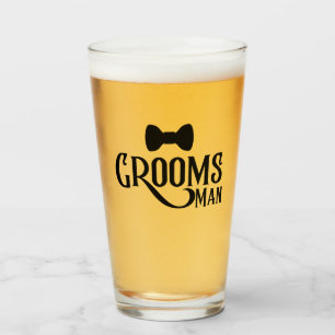 Grooms Man Glass