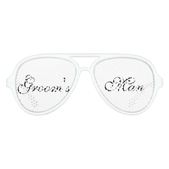 GROOM's MAN  Party Shades (Front)