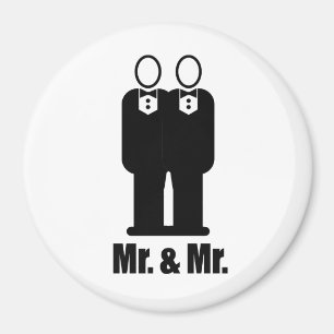 GROOMS MR. AND MR. -.png Magnet