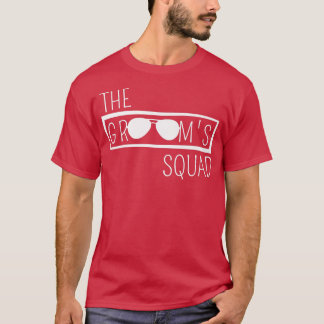 Grooms Squad Wedding Best Man Bachelor Party Groom T-Shirt