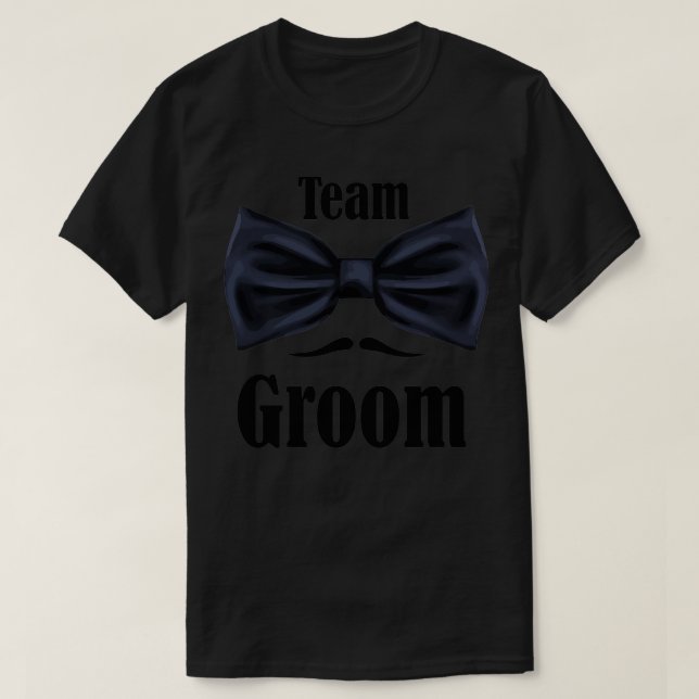 Grooms Team 2 T-Shirt (Design Front)
