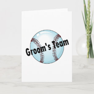 Groom's Team (Baseball) Card