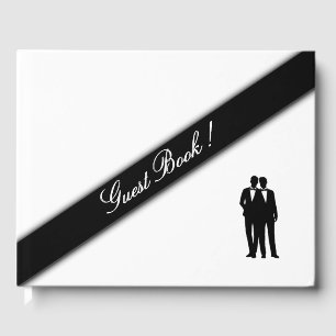 Grooms Wedding Guest Book