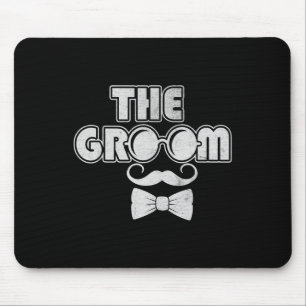 Grooms Wolfpack Bachelor Party Groomsmen Wedding T Mouse Mat