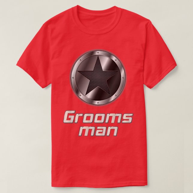 Groomsman 10 T-Shirt (Design Front)