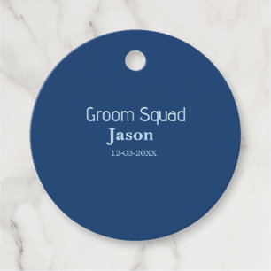 groomsman bachelorette party add name modern simpl favour tags