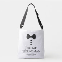 Groomsman Black Tie Wedding Swag Bag