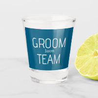 groomsman bold groom team grey blue white bachelor