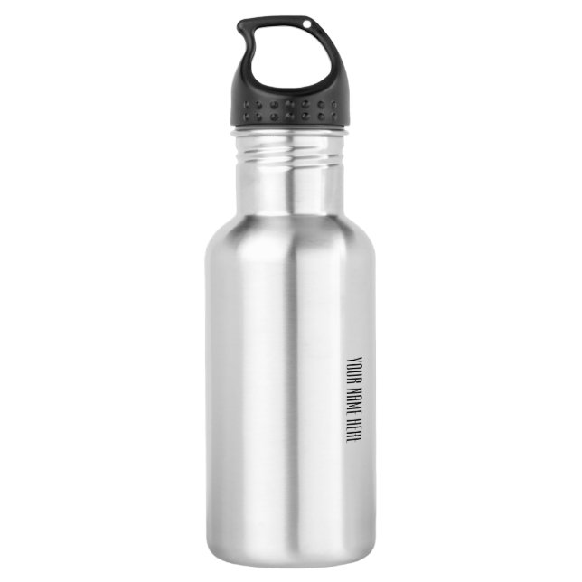 Groomsman Custom Name 710 Ml Water Bottle (Back)