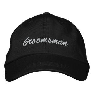 Groomsman Embroidered Hat