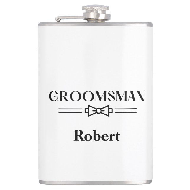 Groomsman Flask (Front)