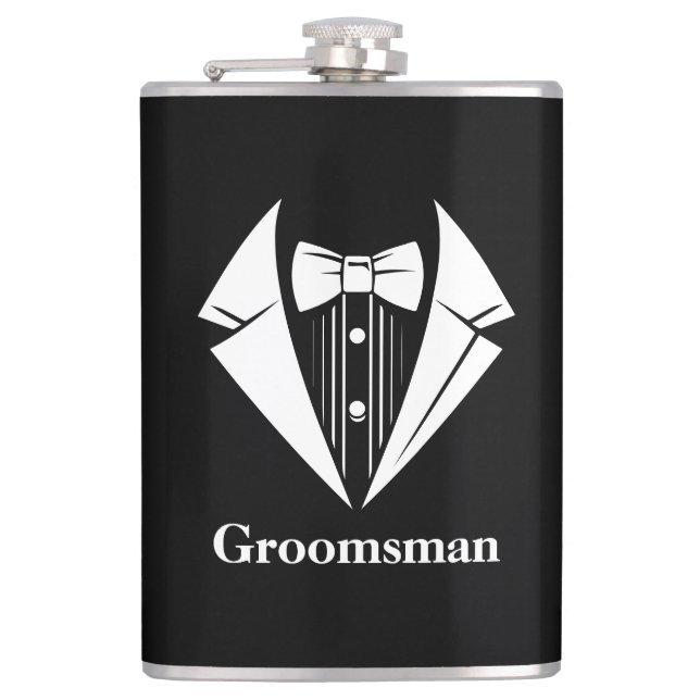 Groomsman Flask (Front)