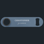Groomsman Gift Personalised  Monogram Wedding<br><div class="desc">Monogram personalised wedding gift bottle opener for groomsmen.
Customise it with your own details. For further customisation,  please click the "Personalise” link and use Zazzle's advanced design tools to customise this template.</div>