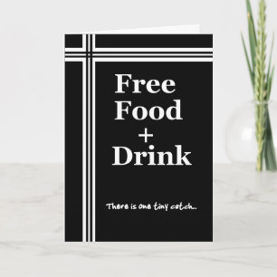 Groomsman Invitation - Funny - Customisable