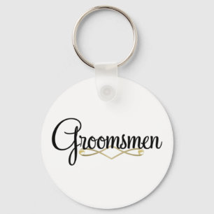 Groomsman Key Ring