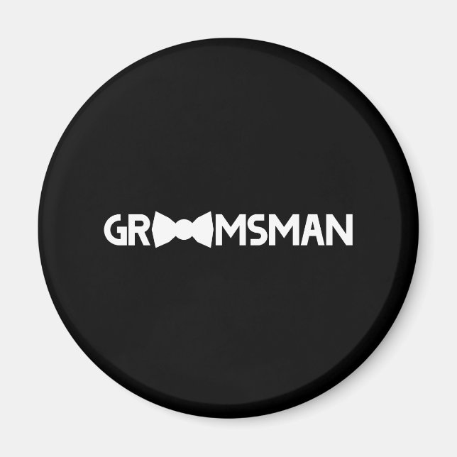 Groomsman Magnet (Front)