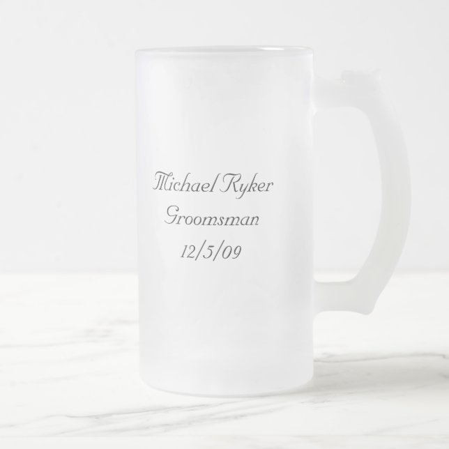 Groomsman Mug (Right)