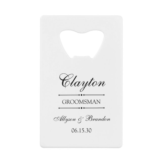 Groomsman Personalised (Front)