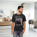 Groomsman photo bachelor party T-Shirt<br><div class="desc">Personalise and add your own photo of the bachelor.  Personalise and add a name. Text: Groomsman</div>