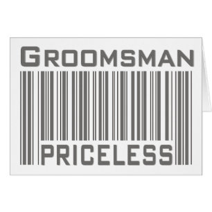 Groomsman Priceless