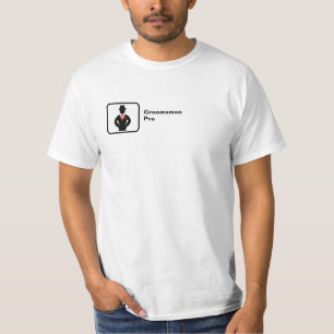 Groomsman Pro (small logo) T-Shirt