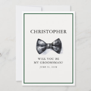 Groomsman Proposal Card