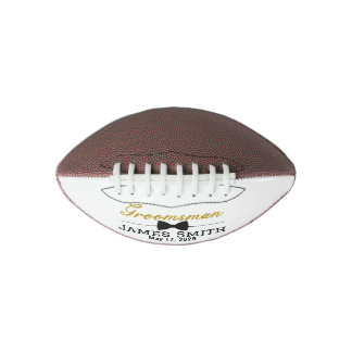 Groomsman Proposal Mini Football American Football