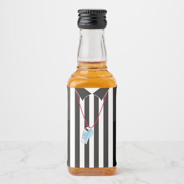 Groomsman Proposal Take a Shot Wedding Liquor Bott Liquor Bottle Label (Front)