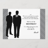 Groomsman Request Card