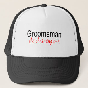 Groomsman (The Charming One) Trucker Hat