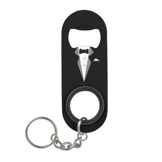 Groomsman Tuxedo Bottle Opener