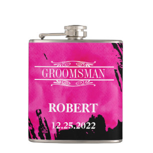Groomsman Wedding Hip Flask