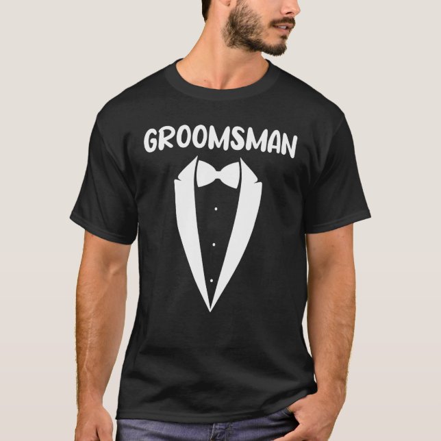 Groomsman  Wedding Party I Do Crew Groom Squad Fam T-Shirt (Front)