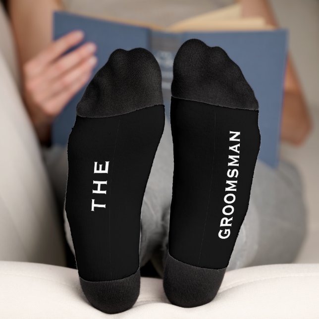 Groomsman Wedding Party Socks (Bottom)