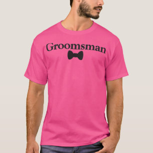 Groomsman with a bowtie T-Shirt