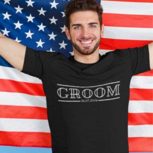 Groomsmen Bachelor Party Custom Gift T-Shirt