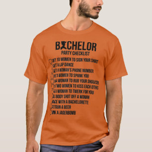 Groomsmen Bachelor Supplies Party T-Shirt
