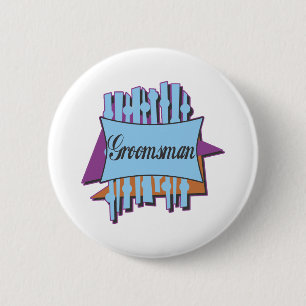 Groomsmen Button