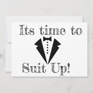 Groomsmen card