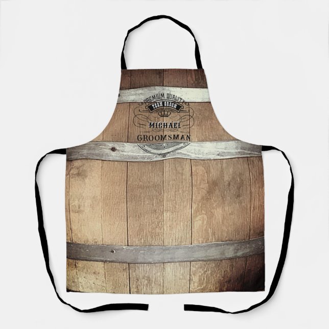 Groomsmen Gifts Apron (Front)