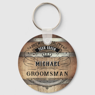Groomsmen Gifts Key Ring