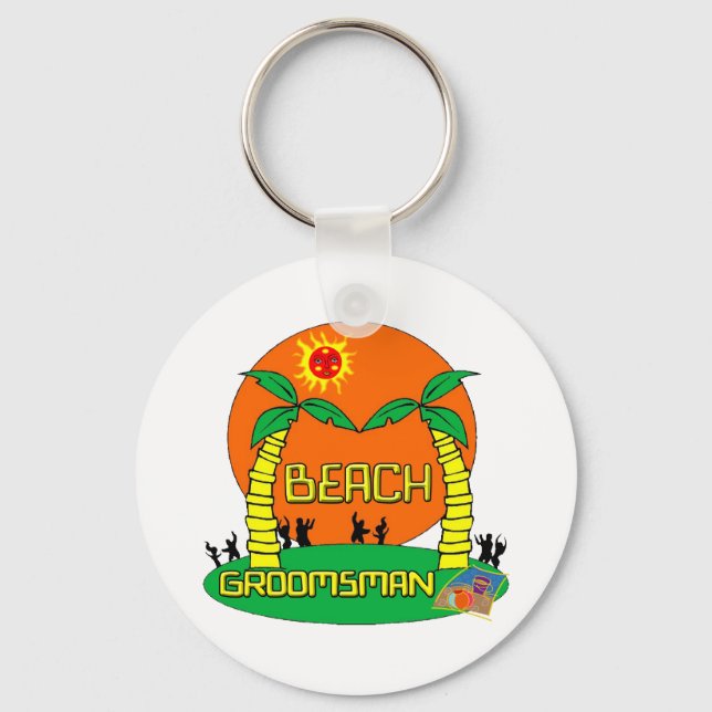 Groomsmen Keychain (Front)