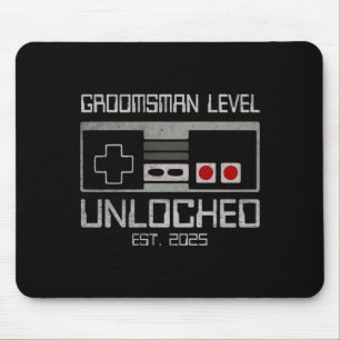Groomsmen matching bachelor party 2025 gamer mouse mat